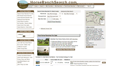 Desktop Screenshot of horseranchsearch.com